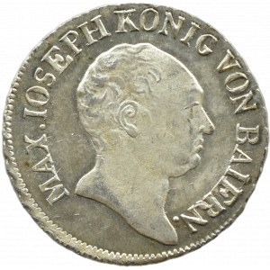 Niemcy, Bawaria (Bayern), Maksymilian I Józef, 6 kreuzer 1825, Monachium, UNC