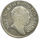 Niemcy, Bawaria (Bayern), Maksymilian I Józef, 6 kreuzer 1825, Monachium, UNC