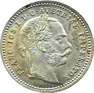 Austria-Hungary, Franz Joseph I, 10 krajcars 1872, Vienna, UNC