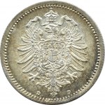 Niemcy, Cesarstwo, 50 pfennig 1875 D, Monachium, UNC