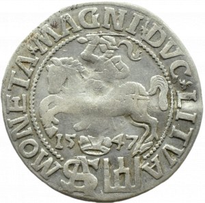 Sigismund II Augustus, penny per Polish foot 1547 L/LITVA, Vilnius