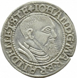 Silesia, Duchy of Krosno, Rev. Jan I Kostrzynski, penny 1545, Krosno
