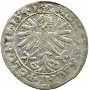 Sigismund I the Old, penny 1545, Cracow BROKEN
