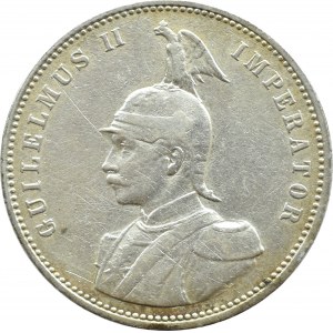 OstAfrica, Guilelmus (Wilhelm) II, 1 rupee 1908 J, Hamburg