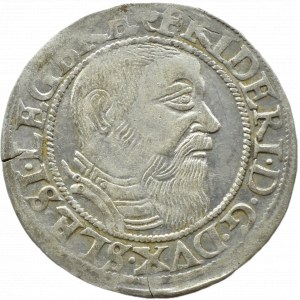 Silesia, Ks. Legnicko-Brzesko-Wołowskie, Frederick II Legnicki, penny 1544, Brzeg