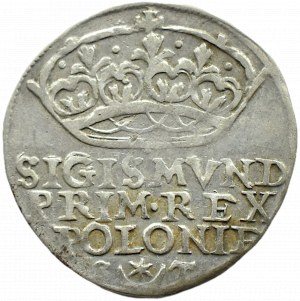 Sigismund I the Old, penny 1548 ST, Cracow, RARE