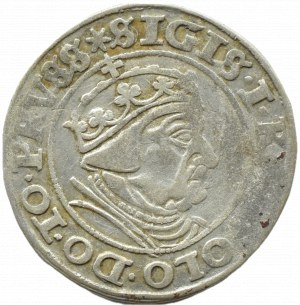 Sigismund I the Old, city penny 1539 PRVSS, Gdańsk