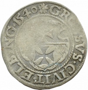 Sigismund I the Old, city penny 1540, Elbląg