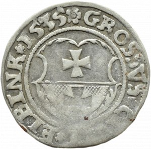 Sigismund I the Old, city penny 1535, Elbląg
