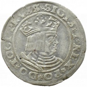 Zygmunt I Stary, grosz 1529 PRVSS/PRVSS, Toruń