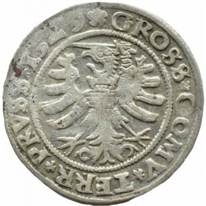 Zygmunt I Stary, grosz 1529 PRV/PRVSS, Toruń