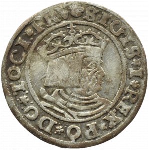 Zygmunt I Stary, grosz 1530 PRV/PRVSS, Toruń NIESPOTYKANE OZDOBNIKI