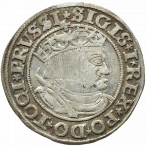 Sigismund I the Old, penny 1532(Z), Torun, PRVSSI/PRVSS
