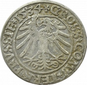 Sigismund I the Old, penny 1534, Toruń POPIERS IN Cloak AND Crown