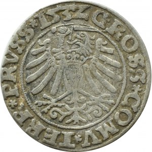 Zygmunt I Stary, grosz 1532(Z), Toruń, PRVS/PRVSS