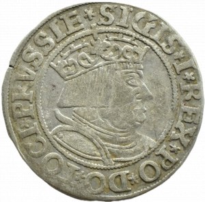 Sigismund I the Old, penny 1534, Toruń POPIERS IN THE CORONA