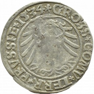 Sigismund I the Old, penny 1534, Toruń POPIERS IN Cloak AND Crown
