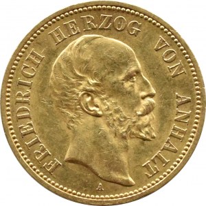 Germany, Anhalt, Frederick I, 20 marks 1901 A, Berlin, VERY RARE