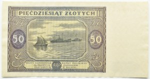 RP, 50 zloty 1946, series N, BEAUTIFUL