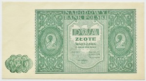 RP, 2 zloty 1946, Warsaw, UNC