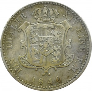 Niemcy, Hannover, Ernst August, talar 1840 B, Hannover
