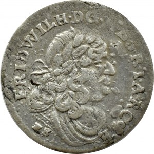 Germany, Prussia, Frederick William, sixpence 1681 HS, Königsberg (Königsberg)
