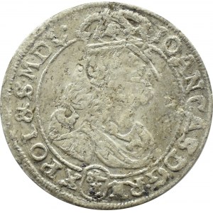 Jan II Kazimierz, szóstak 1667 TL-B, Bydgoszcz, KROPKI