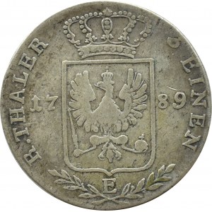 Niemcy, Prusy, Fryderyk Wilhelm, 1/3 talara 1789 E, Królewiec