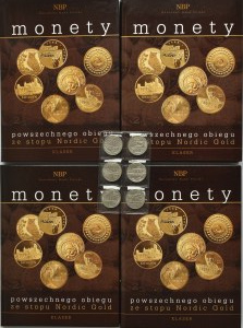 III RP, COMPLETE two-dollar coins 1995-2014 in albums, Warsaw, BEAUTIFUL!