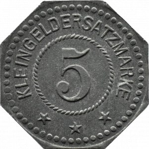 Bromberg/Bydgoszcz, Herman Löhnert - Machine Factory S.A., 5 fenig undated, UNC