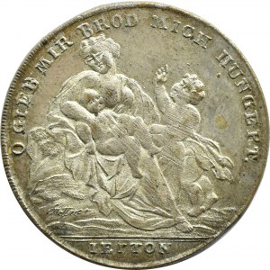 Germany, Nuremberg, food token issued 1816-1817, silver-plated brass