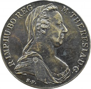 Austria, Maria Theresa, thaler 1780, Vienna, new minting