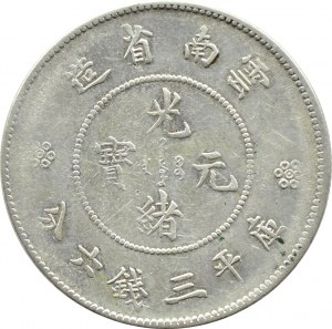 China, Yunnan Province, 50 cents 1908