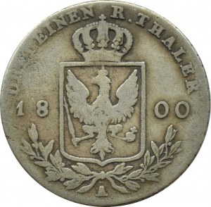 Germany, Prussia, Frederick William III, 1/3 thaler 1800 A, Berlin