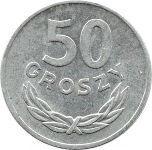 PRL, 50 pennies 1957, Warsaw, nice pieces