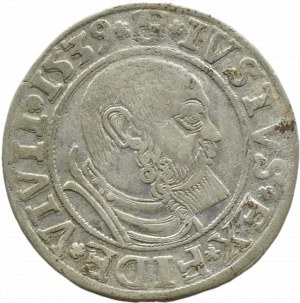 Ducal Prussia, Albrecht, Prussian penny 1539, Königsberg