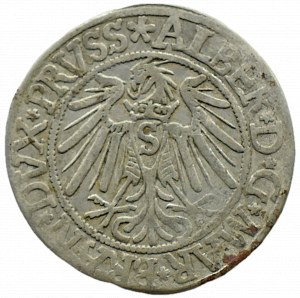 Ducal Prussia, Albrecht, Prussian penny 1539, Königsberg