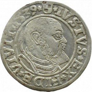 Ducal Prussia, Albrecht, Prussian penny 1539, Königsberg