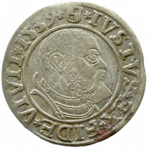 Prusy Książęce, Albrecht, grosz pruski 1539, Królewiec