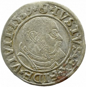 Ducal Prussia, Albrecht, Prussian penny 1539, Königsberg