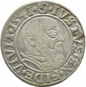 Ducal Prussia, Albrecht, Prussian penny 1541, Königsberg LONG BRODA