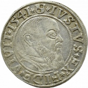 Ducal Prussia, Albrecht, Prussian penny 1541, Königsberg LONG BRODA