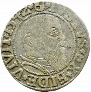 Ducal Prussia, Albrecht, Prussian penny 1542, Königsberg