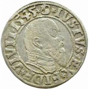 Prusy Książęce, Albrecht, grosz pruski 1545, Królewiec