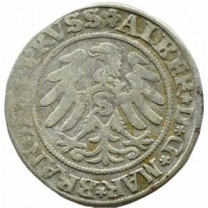 Prusy Książęce, Albrecht, grosz pruski 1530, Królewiec