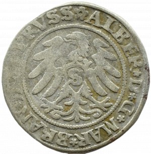 Ducal Prussia, Albrecht, Prussian penny 1530, Königsberg