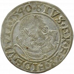 Ducal Prussia, Albrecht, Prussian penny 1540, Königsberg EFFECTIVE DESTRUCTION