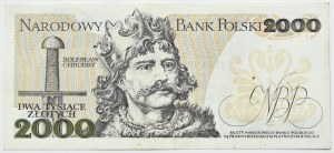 People's Republic of Poland, Mieszko I, 2000 gold 1977, series B, Warsaw