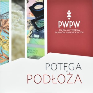 PWPW, Polskie Żubry 2019, komplet POTĘGA PODŁOŻA z folderem, 9 szt banknotów