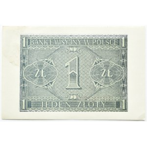 Generalna Gubernia, 1 złoty 1941, seria BE, Kraków